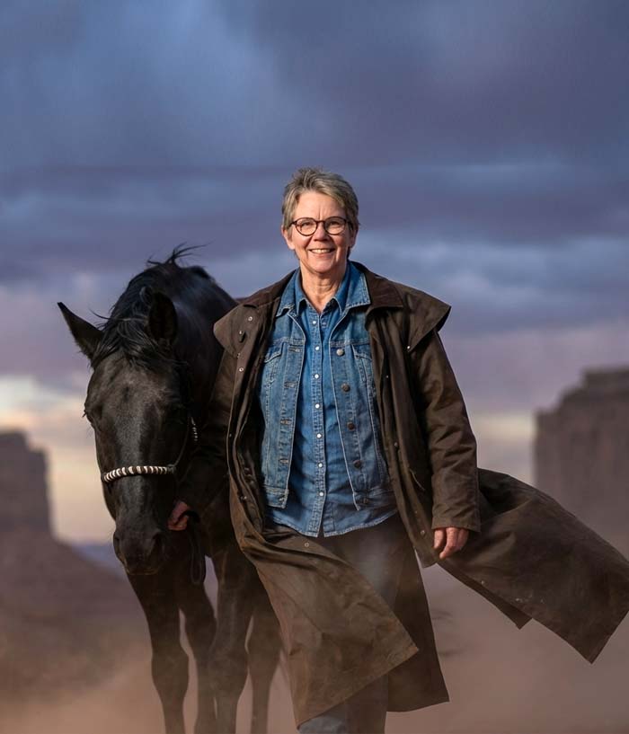 Pferdefoto mit KI selbst erstellen – Kursergebnis